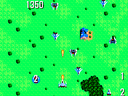Aleste screenshot 3 for Sega Mark III
